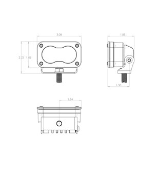 Baja Designs S2 Sport - LED Wide Cornering - 540005 - Lights and Styling