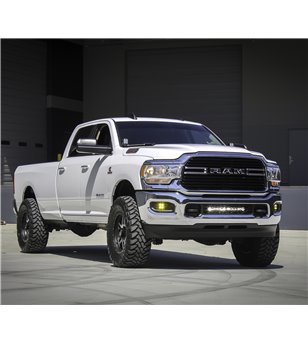 Dodge Ram 2500/3500 2019- Baja Designs 20" OnX6+ bumpermontageset - 448031 - Lights and Styling