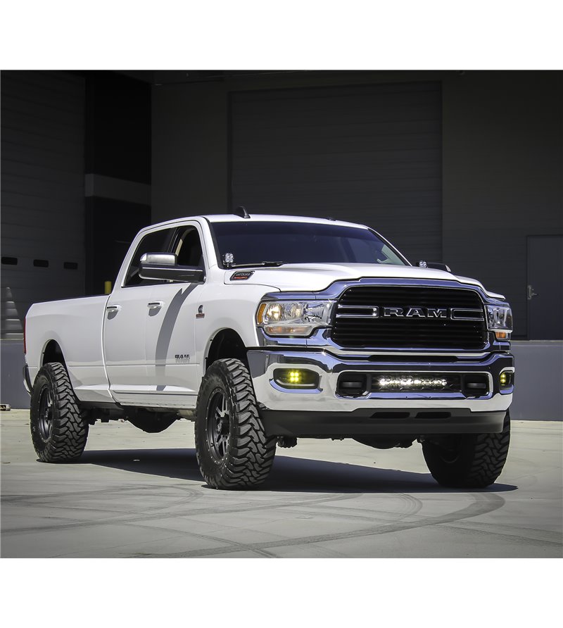 Dodge Ram 2500/3500 2019- Baja Designs 20" OnX6+ Bumper Mount Kit - 448031 - Lights and Styling