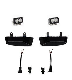 RAM 2500/3500 2019- Baja Designs S2 Mist Pocket Kit - 448042 - Lights and Styling