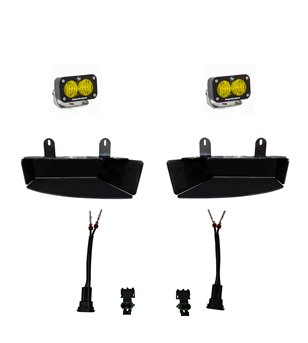 RAM 2500/3500 2019- Baja Designs S2 mist set oranje - 448043 - Lights and Styling