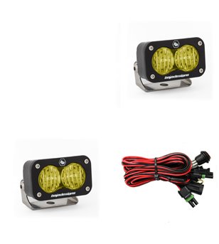 Baja Designs S2 Sport - LED Wide Cornering pair - amber - 547815 - Lights and Styling