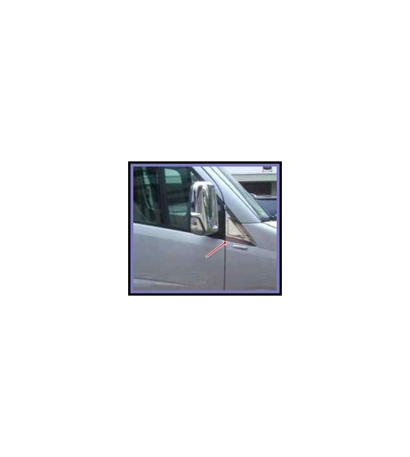 Inox-Teile - Alminox - Profile Fenster - Volkswagen - 2006-2012 Inox-Teile - Alminox - Profile Fenster - Volkswagen - 2006-2012