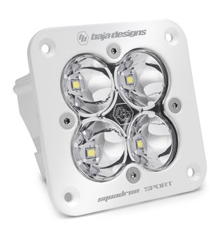 Baja Designs Squadron Sport - LED Spot - Flush Mount - White - 551001WT - Lights and Styling