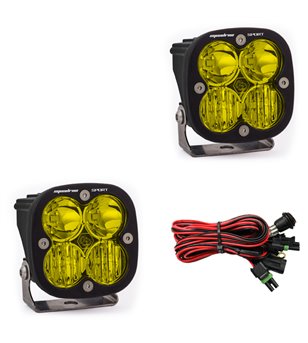 Baja Designs Squadron Sportpaar - LED Driving/Combo - Amber - 557813 - Lights and Styling