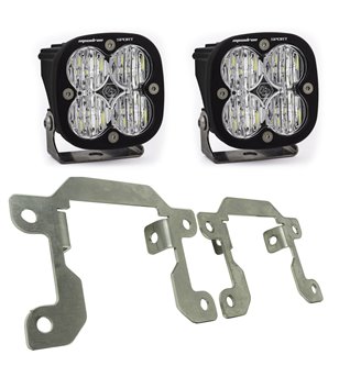 Ford Ranger 19- Baja Designs Fog Pocket Kits - Squadron Sport Wide Cornering LED