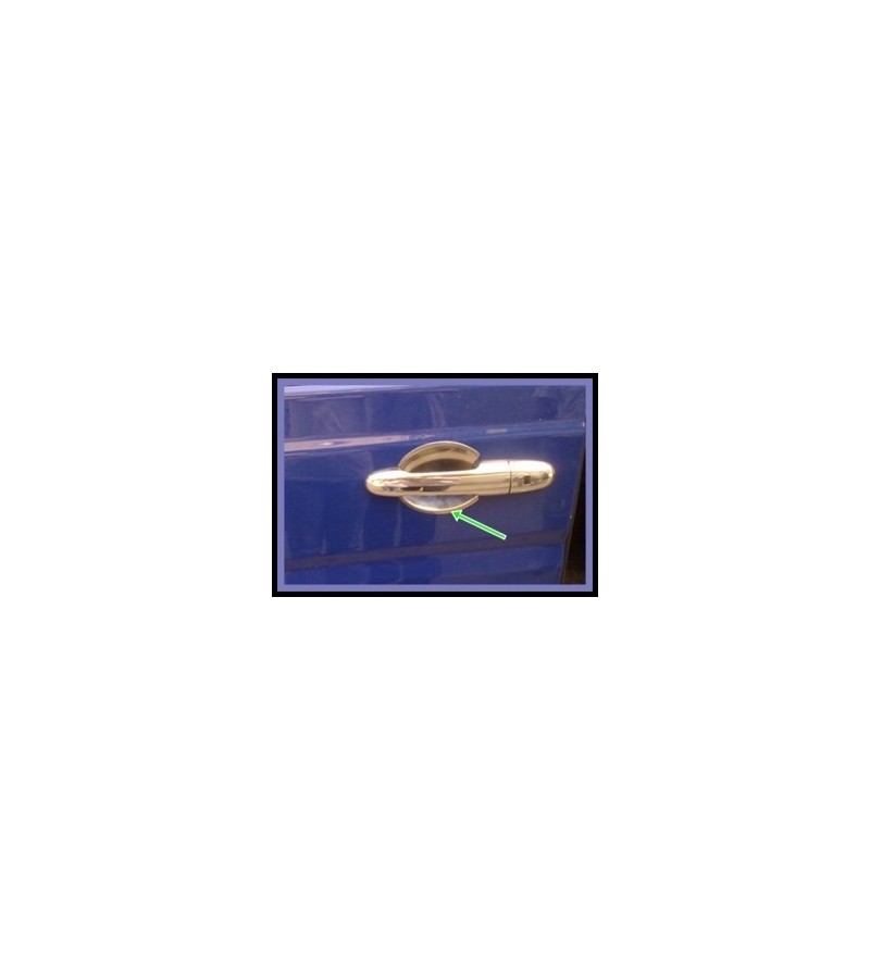 Mercedes Vito 2003+ DOOR HANDLE CUP - 3 DOOR (set - 3) rvs - 2114030028 - RVS / Chrome accessoires - Verstralershop