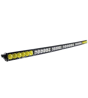 Baja Designs OnX6 - Arc Dual Control 60 inch Amber-White LED Light Bar - 526003DC - Lights and Styling