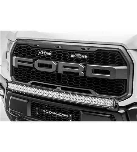 Grille Kit - Z-Roadz - OEM Grille Kit - 2x 6'' LED bar (single) - Ford - F150 - Raptor - 2017-2020