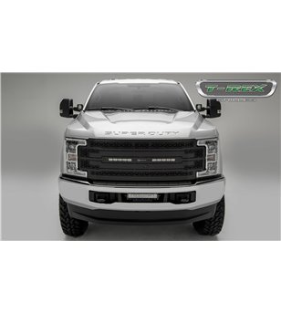 Grille Kit - Z-Roadz - ZROADZ Grille - 2x 10'' LED bar (single) - Voertuig met camera - Ford - Super Duty - 2017-2019