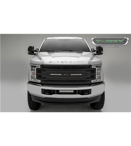 Grille kit - Z-Roadz - ZROADZ Grille - 2x 10'' LED bar (single) - Vehicle with camera - Ford - Super Duty - 2017-2019