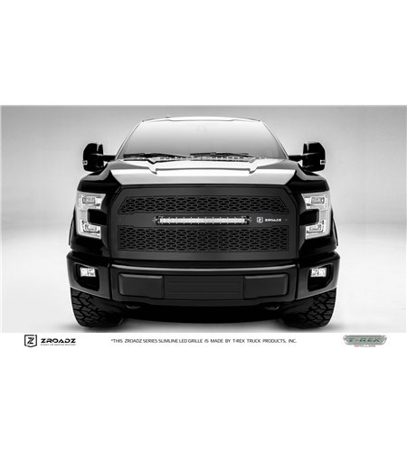 Ford F150 2015-2017 ZROADZ Grille incl 20" Led (F150 w. cam) - Z315741 - Lights and Styling