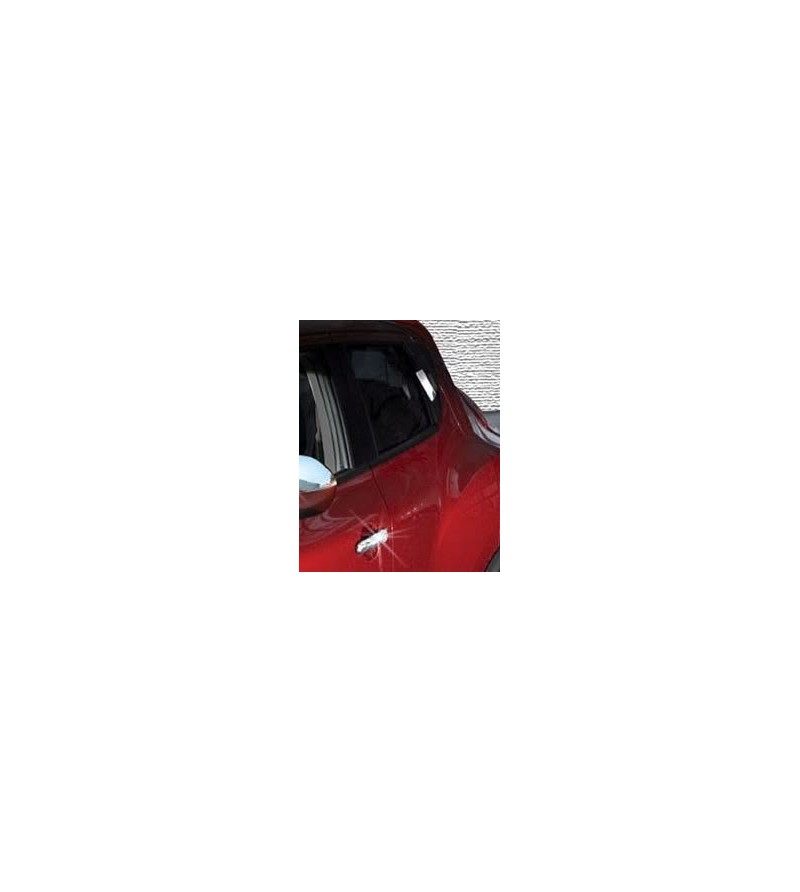 Nissan Juke 2010+ DOOR HANDLE STEEL (set - 4) rvs - 2401120161 - Lights and Styling
