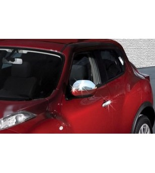 Nissan Juke 2010+ MIRROR COVER (set) stainless - 2402120114 - Lights and Styling