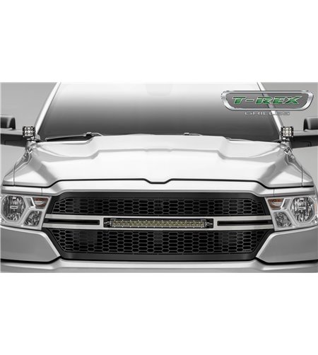 Kylargrill Kit - T-Rex - Stealth Laser Torch Grille - 20'' LED ramp - RAM - 1500 - 2019+