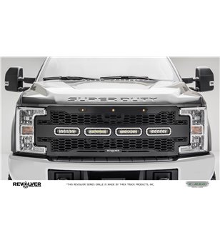 Ford Super Duty 2017- Revolver Grille Chrome Studs incl 4x 6" Led - 6515641 - Grille - Verstralershop