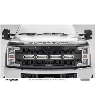 Ford Super Duty 2017- Revolver Grille Chrome Studs incl 4x 6" Led (SD w cam) - 6515631 - Grille - Verstralershop