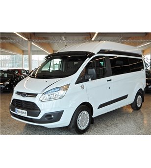 Solskydd - Svart - Ej Transparent - Ford - Transit Custom - 2013-2023