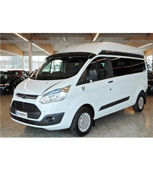 Solskydd Transit Custom - Svart icke genomskinlig - 2624205 - Lights and Styling