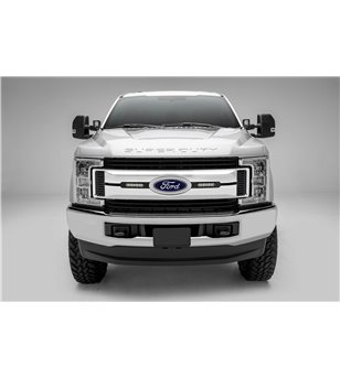 Grille kit - Z-Roadz - OEM Grille Kit - 2x 6'' LED bar (single) - Black - Ford - Super Duty - XLT - 2017-2019