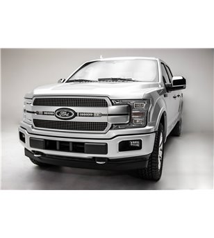 Ford F150 2018- Grille LED Kit Brushed - incl 2x 6" led (Platinum) - Z415583-KIT - Lights and Styling
