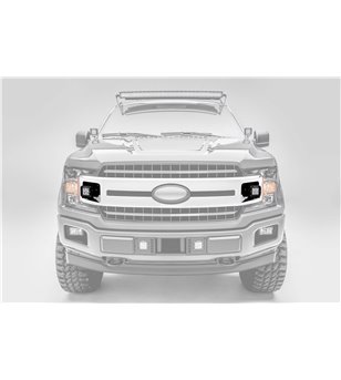 Ford F150 2018- Grille LED Kit - incl 2x 3" led (XLT, Sport, Super Crew) - Z415751-KIT - Lights and Styling