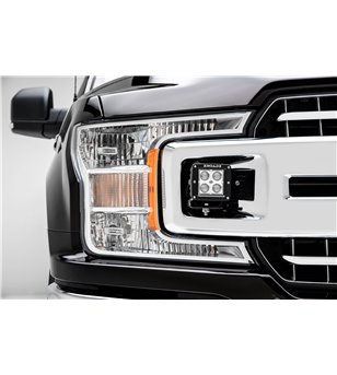 Ford F150 2018- Grille LED Kit - incl 2x 3" led (XLT, Sport, Super Crew) - Z415751-KIT - Lights and Styling