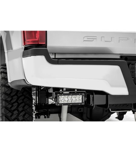 Ford Super Duty 2017- Rear Bumper LED Kit - incl 2x 6" led - Z385471-KIT - Lights and Styling