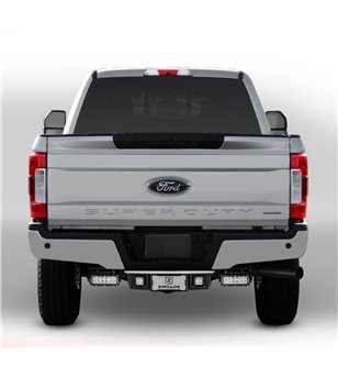 Ford Super Duty 2017- Rear Bumper LED Kit - incl 2x 6" led - Z385471-KIT - Lights and Styling