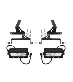 Ford Super Duty 2017- Rear Bumper LED Kit - incl 2x 6" led - Z385471-KIT - Lights and Styling