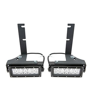 Ford Super Duty 2017- Rear Bumper LED Kit - incl 2x 6" led - Z385471-KIT - Lights and Styling