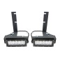 Achterlicht - Z-Roadz - Achterbumper LED Kit - 2x 6'' LED bar (single) - Helder - Ford - F150 - 2018-2023