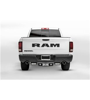 RAM Rebel 1500 2015-2018 Rear Bumper LED Kit incl 2x 6" Led - Z384551-KIT - Lights and Styling
