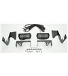 RAM Rebel 1500 2015-2018 Rear Bumper LED Kit incl 2x 6" Led - Z384551-KIT - Lights and Styling