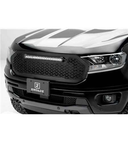 Ford Ranger 2019- ZROADZ Grille incl 20" Led - Z315711 - Lights and Styling