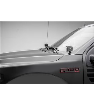 Ford F150 2018- Hood LED Kit incl 2x 3" Led - Z365711-KIT2 - Lights and Styling