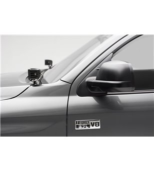 Toyota Tundra 2014- Hood LED Kit incl 2x 3" Led - Z369641-KIT2 - Lights and Styling