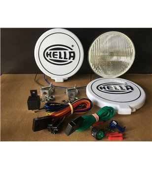 Hella Comet 500 fog light (set including wiring harnass and relay) (1N4 005 750-801)