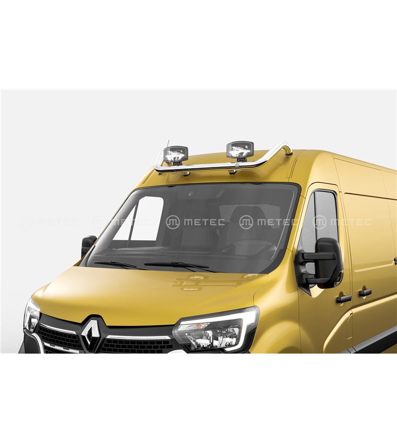 RENAULT MASTER 19+ roofbar, with cable and 2 clamps - 888495 - Lights and Styling