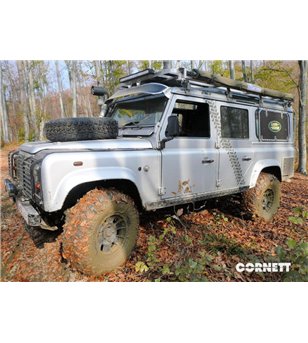 Solskydd - Classic - Rök/Röd/Blå/Grön - Land Rover - Defender - 1983-2016