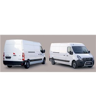 Movano 2020- Medium Bar EU - EC/MED/467/IX - Bullbar / Lightbar / Bumperbar - Verstralershop