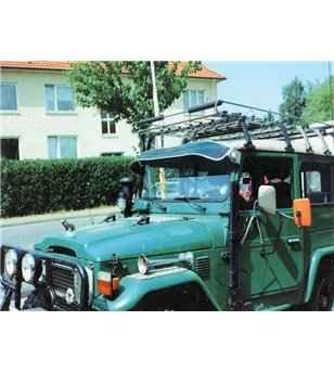 Zonneklep - Classic - Smoke/Rood/Blauw/Groen - Toyota - Landcruiser 40/50 - 1960+