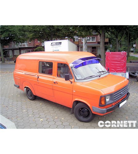 Zonneklep - Classic - Smoke/Rood/Blauw/Groen - Ford - Transit - MK2 - 1978-1985