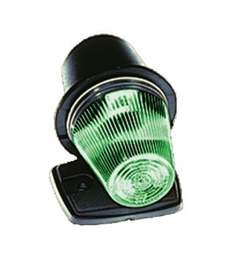 Toplamp - SIM - 3122 - 2.6" - 6.5cm - Old School - Groen - 12V-24V Toplamp - SIM - 3122 - 2.6" - 6.5cm - Old School - Groen - 12V-24V