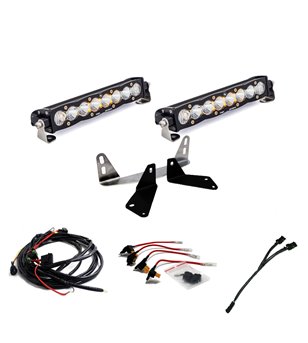 Ford F150 18- Baja Designs Dual 10" S8 Light Bar Kit