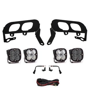 Chevrolet Silverado 1500 14-15 - Baja Designs Squadron Sport / SAE White Fog Light Kit