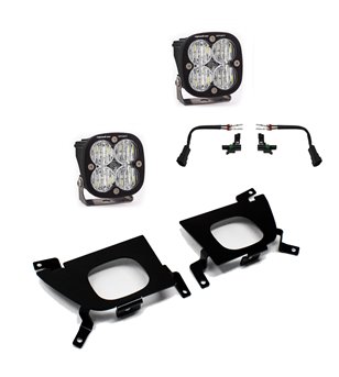 Chevrolet Silverado 2500/3500 20- - Baja Designs White Sport Fog Pocket Kit - 447517 - Lights and Styling