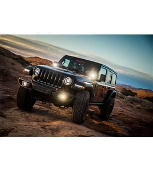 Jeep Wrangler JL/JT Rubicon 2018+ Baja Designs - Mist Pocket Kit Pro - 447069 - Lights and Styling