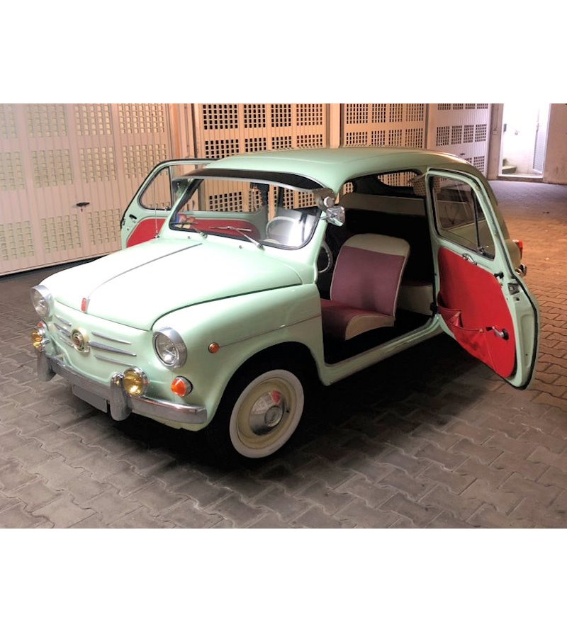 Fiat 600 Solskydd klassiskt - PK-FI6-T1 - Lights and Styling