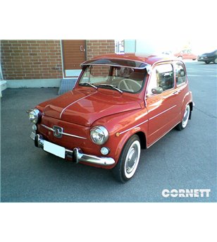 Fiat 600 Solskydd klassiskt - PK-FI6-T1 - Lights and Styling